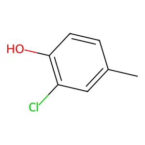 2-Chloro-4-methylphenol structure