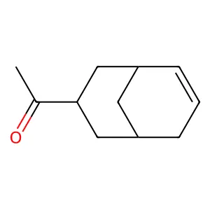 1-(3-bicyclo[3.3.1]non-6-enyl)ethanone structure