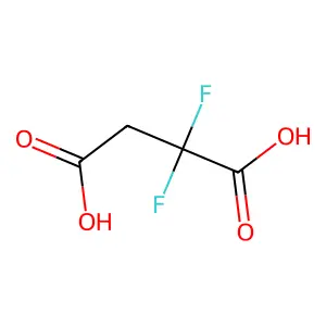 Compound C4H4F2O4 structure
