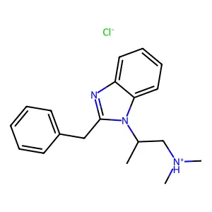 Compound C19H24ClN3 structure