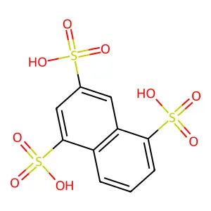 1,3,5-naphthalenetrisulfonic acid structure