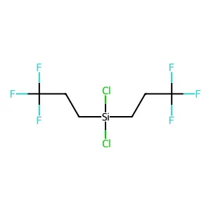 Silane, dichlorobis(3,3,3-trifluoropropyl)- structure