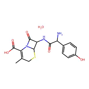 Cefadroxil monohydrate structure