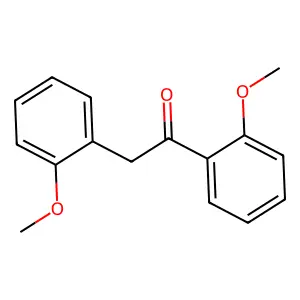 1,2-bis(2-methoxyphenyl)ethanone structure
