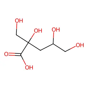 Glucoisosaccharinic acid structure