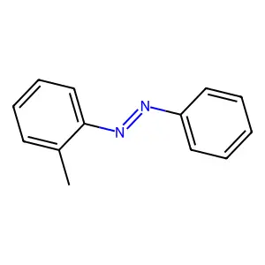 (2-methylphenyl)-phenyldiazene structure