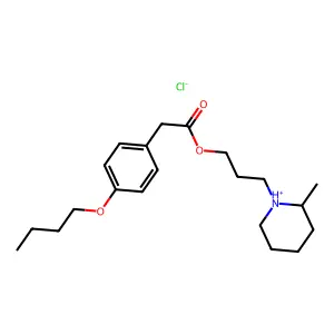 Compound C21H34ClNO3 structure