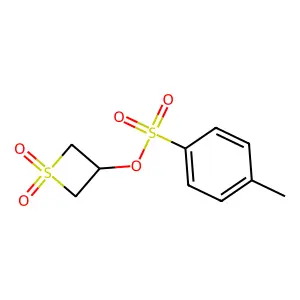 (1,1-dioxothietan-3-yl) 4-methylbenzenesulfonate structure