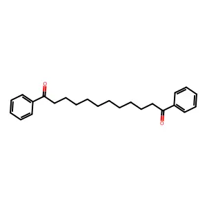 1,12-Dodecanedione, 1,12-diphenyl- structure