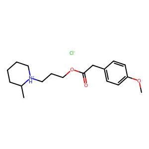 Compound C18H28ClNO3 structure