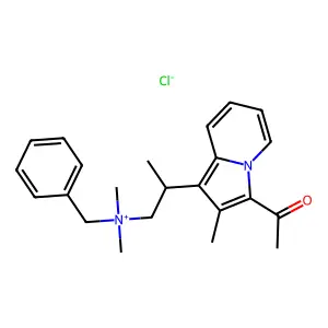 Compound C23H29ClN2O structure