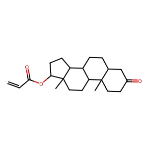 Compound C22H32O3 structure
