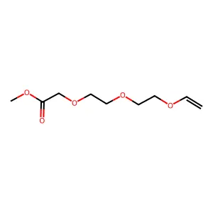 Methoxy triethylene glycol vinyl ether structure