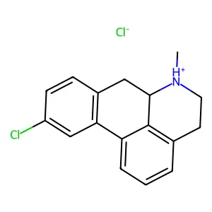 10-Chloroaporphine hydrochloride structure