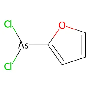 alpha-Furyldichlorarsine structure