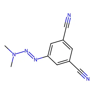 Compound C10H9N5 structure