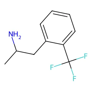 1-[2-(trifluoromethyl)phenyl]propan-2-amine structure