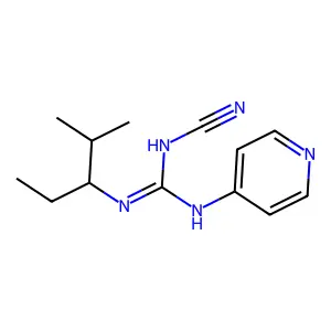 Compound C13H19N5 structure