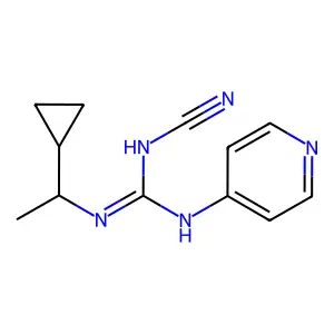 Compound C12H15N5 structure
