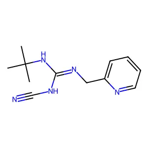 Compound C12H17N5 structure