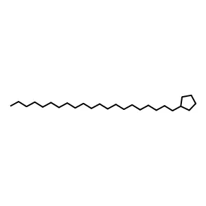 Cyclopentane, heneicosyl- structure