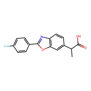 Compound C16H12FNO3 structure