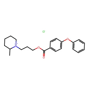 Compound C22H28ClNO3 structure
