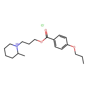 Compound C19H30ClNO3 structure