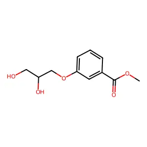 methyl 3-(2,3-dihydroxypropoxy)benzoate structure