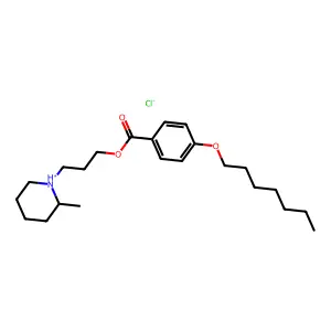 Compound C23H38ClNO3 structure