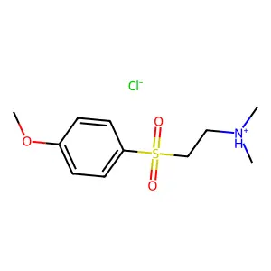 Compound C11H18ClNO3S structure