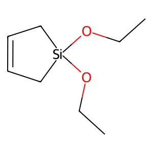 1,1-diethoxy-2,5-dihydrosilole structure