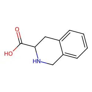 1,2,3,4-Tetrahydroisoquinoline-3-carboxylic acid structure
