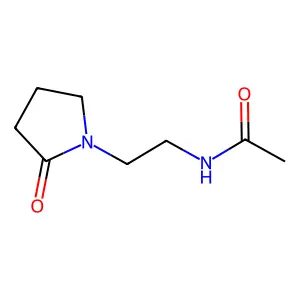 N-(2-(2-Oxo-1-pyrrolidinyl)ethyl)acetamide structure