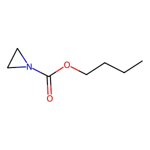 Butyl aziridinylformate structure