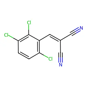 Compound C10H3Cl3N2 structure
