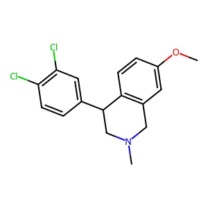 Diclofensine structure