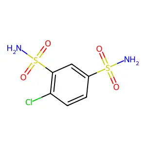 Clofenamide structure