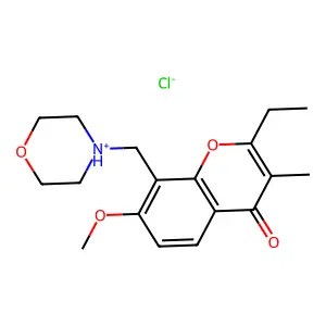 Compound C18H24ClNO4 structure
