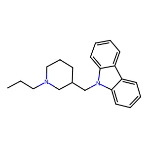 Compound C21H26N2 structure