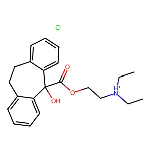 Compound C22H28ClNO3 structure