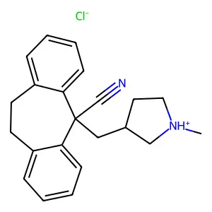 Compound C22H25ClN2 structure