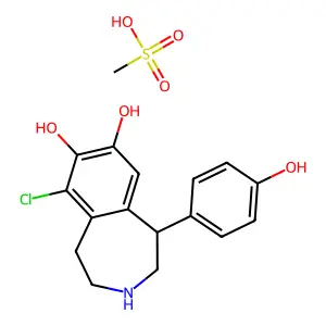 FENOLDOPAM MESYLATE structure