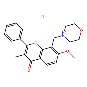 Compound C22H24ClNO4 structure