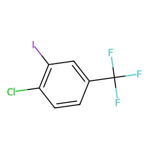 Compound C7H3ClF3I structure
