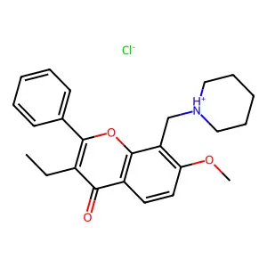 Compound C24H28ClNO3 structure