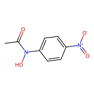 N-Acetyl-4-nitrophenylhydroxylamine structure