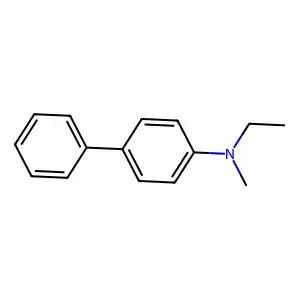 (1,1'-Biphenyl)-4-amine, N-ethyl-N-methyl- structure