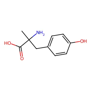 Metirosine, (R)- structure