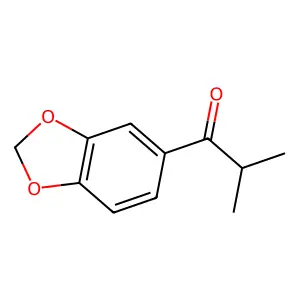 ISOBUTYROPHENONE, 3',4'-(METHYLENEDIOXY)- structure